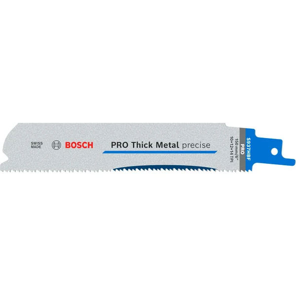 Bosch PRO Thick Metal precise S937HBF S&auml;bels&auml;geblatt, 1,1 x 25 x 150 mm, 5-tlg<br>
