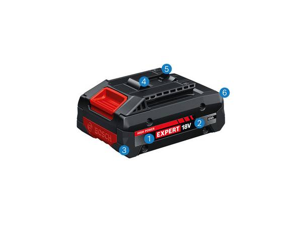 Bosch Starter-Set 2x EXBA18V-40 + GAL 12V/18V-80<br>