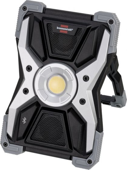 Brennenstuhl Mobiler LED Akku Strahler RUFUS 3010 MA mit Bluetooth Lautsprecher<br>