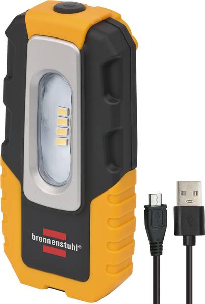 brennenstuhl 4 LED Akku-Handleuchte HL DA 40 MH 200lm<br>