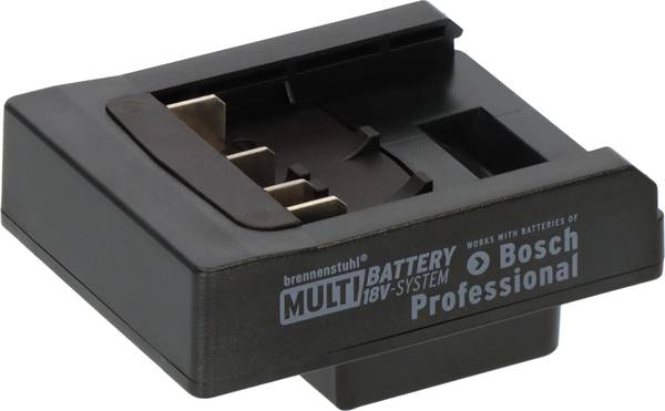 brennenstuhl Adapter Bosch Professional für LED Baustrahler im Multi Battery 18V System<br>