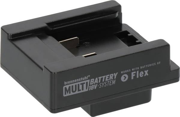 brennenstuhl Adapter Flex für LED Baustrahler im Multi Battery 18V System<br>