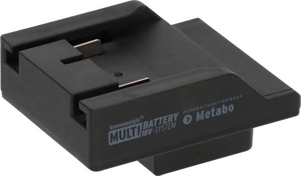 brennenstuhl Adapter Metabo CAS für LED Baustrahler im Multi Battery 18V System<br>