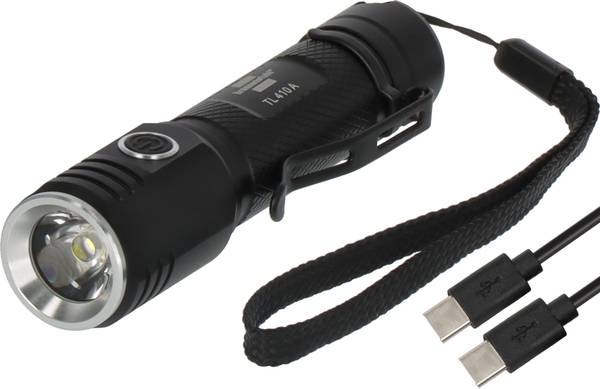 brennenstuhl Akku Taschenlampe LED LuxPremium TL 410 A, IP44, 400lm<br>
