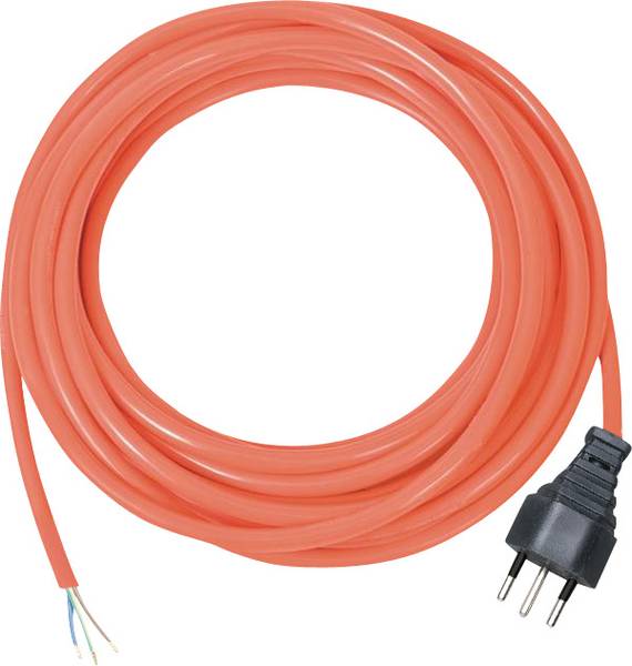brennenstuhl Anschlusskabel BQ rund verpackt, 5m H07BQ-F PUR 3x1,5 orange, 10cm abgemantelt *CH*<br>