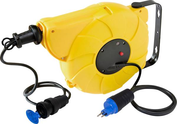 brennenstuhl Automatic-Box Electric für Ausseneinsatz, CH Stecksystem IP55, T13 Kupplung, T13 Stecker, 20+1,5m H07RN-F 3G1,5, sc<br>