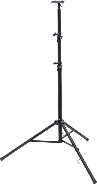brennenstuhl Bau Teleskop Stativ ST 302 schwarz mit Querträger<br>
