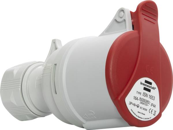 brennenstuhl CEE-Kupplung 400V/16A IP44<br>