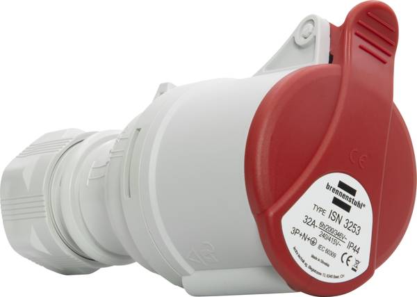 brennenstuhl CEE-Kupplung 400V/32A IP44<br>