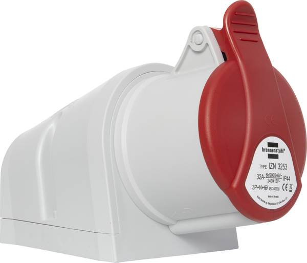 brennenstuhl CEE-Wandsteckdose 400V/32A 5-polig<br>