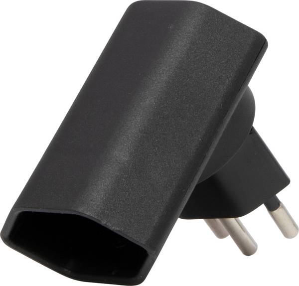brennenstuhl cleverLINE Winkeladapter schwarz, drehbar bis 300° *CH*<br>