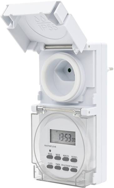 brennenstuhl Digitale Wochenzeitschaltuhr DZ 55 *CH* IP55<br>