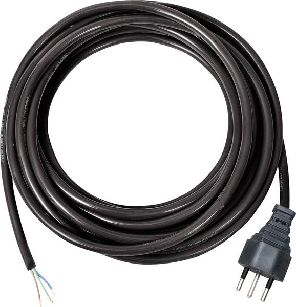brennenstuhl Gummi-Neopren Anschlussleitung, 3-polig 5m schwarz H07RN-F 3x1,5 *CH*<br>