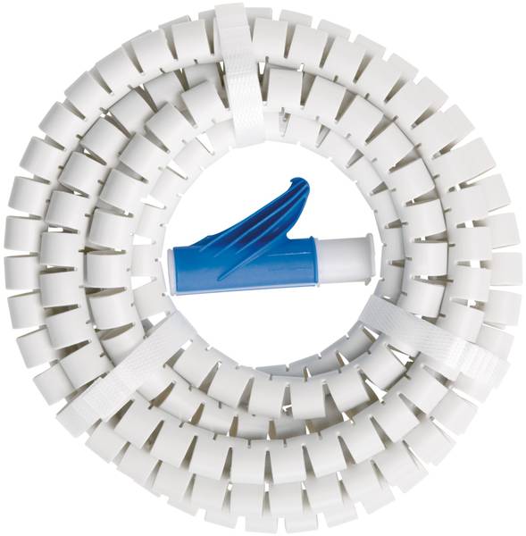 brennenstuhl Kabel-Schutzschlauch (spiralförmig), weiss<br>