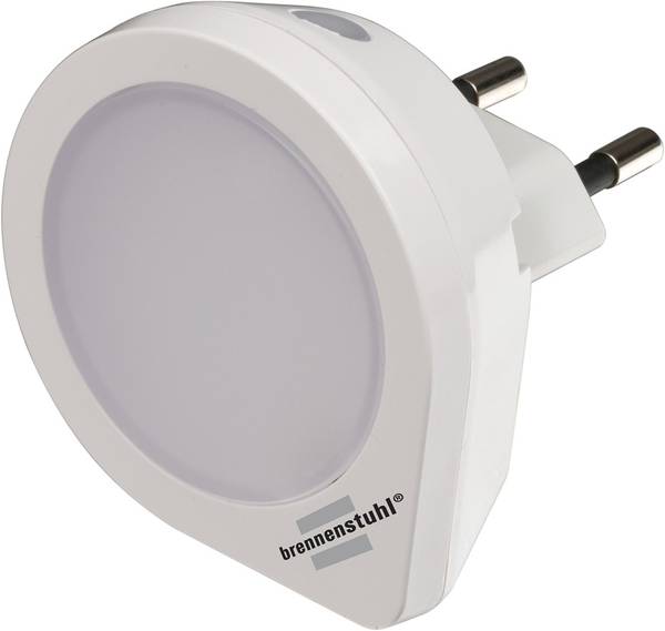 brennenstuhl LED Nachtlicht NL 01 QD weiß mit Dämmerungssensor<br>