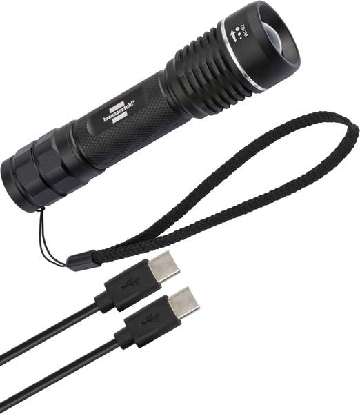 brennenstuhl LuxPremium Akku-Fokus-LED-Taschenlampe TL 601, 600lm, IP67<br>