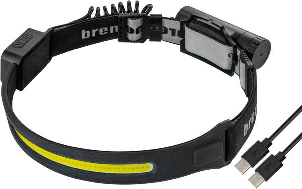 brennenstuhl LuxPremium Akku LED Sensor Kopflampe SL 500 A, IP44, 500lm<br>