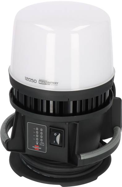 brennenstuhl Multi Battery LED 360° Hybrid Baustrahler 12052 MH, 12000lm, IP54<br>