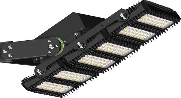 brennenstuhl Power LED Strahler ""AREA Expert M18"" 680W, 91638lm, 5700K, IP66, IK10<br>
