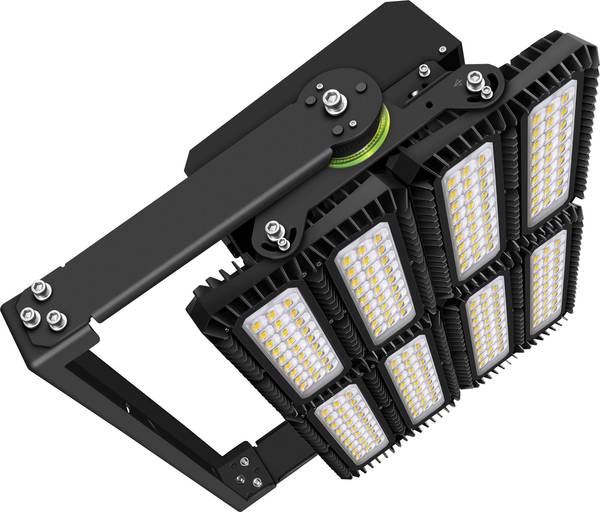 brennenstuhl Power LED Strahler ""AREA Expert M18"" 900W, 122969lm, 5700K, IP66, IK10<br>