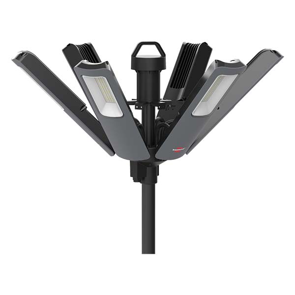 brennenstuhl Rondo Professional 360° LED Baustrahler JF9120, 185W, 23500 lm, Kabel 6,7m H07RN-F 3G1,0 + 3,3m H05RN-F 2x1,0 *CH*<br>
