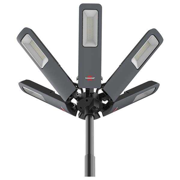 brennenstuhl Rondo Professional 360° LED Baustrahler JF9120, 185W, 23500 lm, Kabel 6,7m H07RN-F 3G1,0 + 3,3m H05RN-F 2x1,0 *CH*<br>