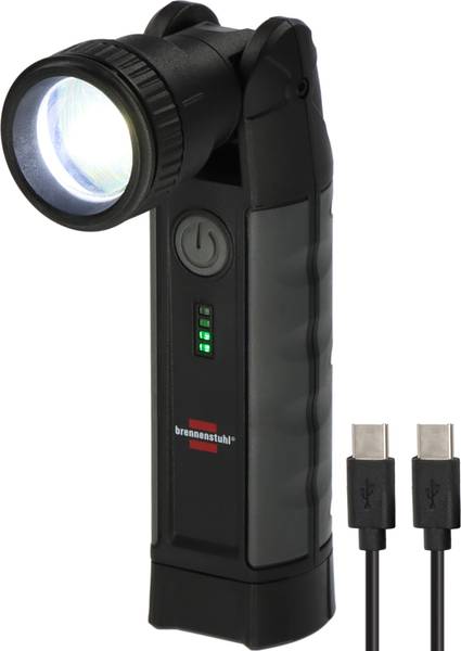 brennenstuhl Professional Akku LED Taschenlampe TL 1000 ACW, 1000 lm, IP54<br>