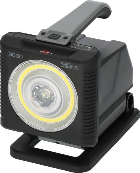 brennenstuhl Professional Multi Battery LED Akku Handleuchte HL 3000, 1140 + 2160lm, IP54<br>