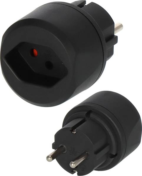 brennenstuhl Reisestecker CH => Schutzkontakt<br>