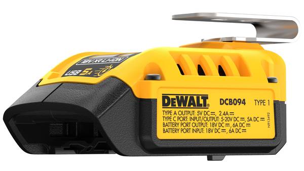 Dewalt DCB094K Kombi-Ladegerät mit Powerbank-Funktion<br>