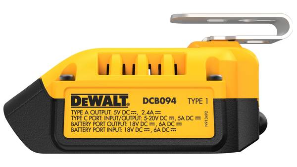 Dewalt DCB094K Kombi-Ladegerät mit Powerbank-Funktion<br>