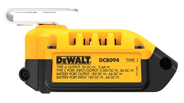 Dewalt DCB094K Kombi-Ladegerät mit Powerbank-Funktion<br>