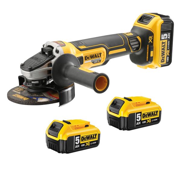 Dewalt DCG405P3 Akku-Winkelschleifer, 125mm<br>