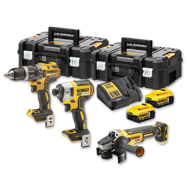 Dewalt DCK384P2T Akku-Kombopack, 3-teilig<br>