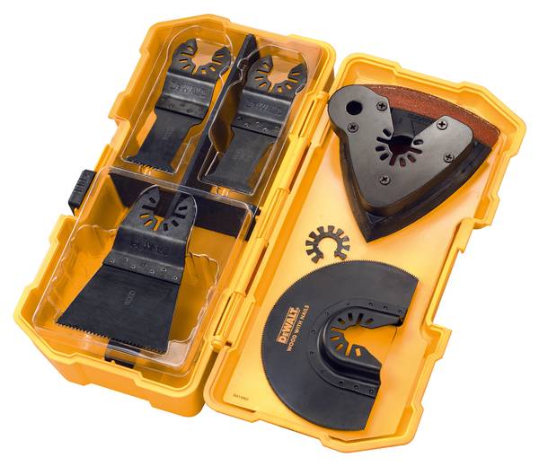 Dewalt DT20731 Multi-Tool-Set 8-teilig Schreiner<br>