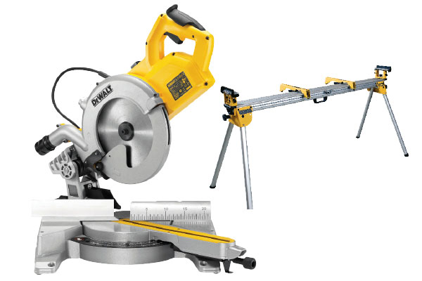 DeWalt DWS778 Paneelsaege im Set<br>