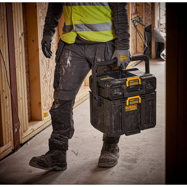 Dewalt DWST08061-1 Werkzeugbox mit Leuchten ToughSystem<br>