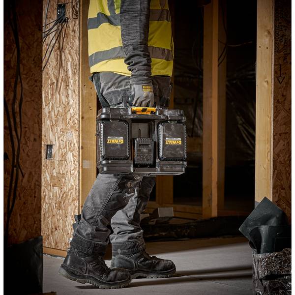Dewalt DWST08061-1 Werkzeugbox mit Leuchten ToughSystem<br>