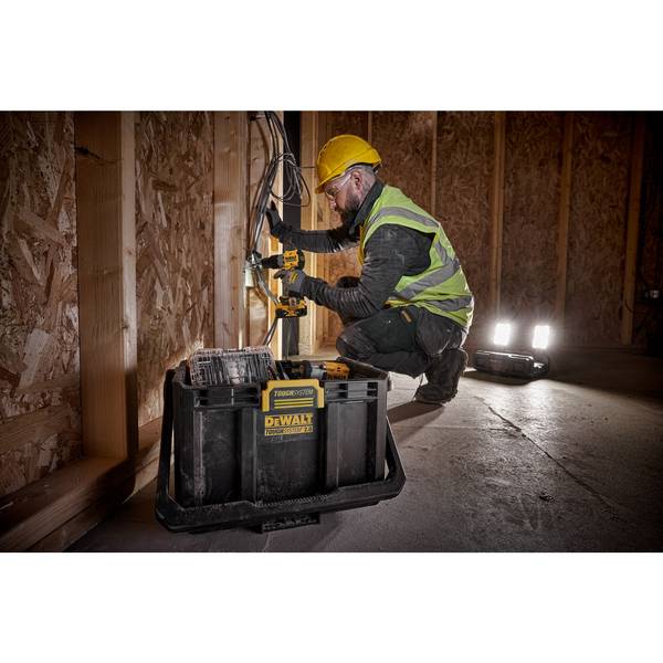 Dewalt DWST08061-1 Werkzeugbox mit Leuchten ToughSystem<br>
