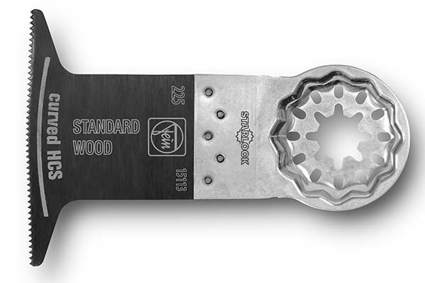 E-Cut Standard-Sägeblatt curved, Länge 50 mm, Breite 65 mm, VE 10 St, Aufnahme SL<br>