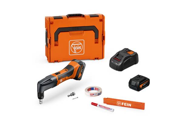 FEIN Akku-Knabber bis 1,3 mm ABLK 18 1.3 CSE AS Set 2x 5 Ah<br>
