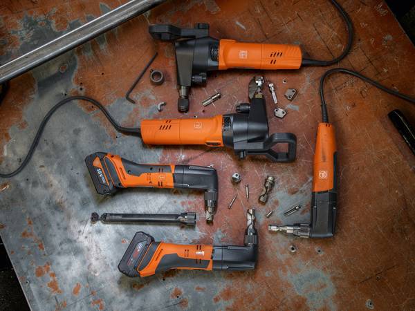 FEIN Akku-Knabber bis 1,6 mm ABLK 18 1.6 E AS Set 2x 5 Ah<br>