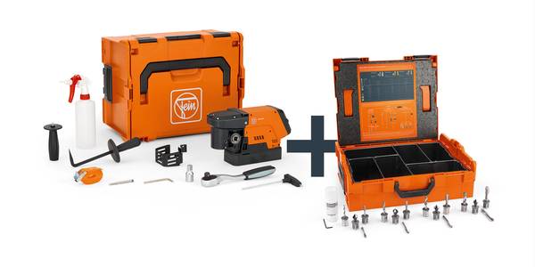 FEIN Compact-Magnet-Kernbohrmaschine bis 36 mm KBC 36 MAGFORCE Machinery-Set 3/4 in Weldon<br>