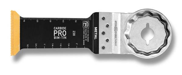 FEIN E-Cut Carbide Pro, Länge 75 mm, Breite 32 mm, VE 3 St, Aufnahme StarlockMax<br>