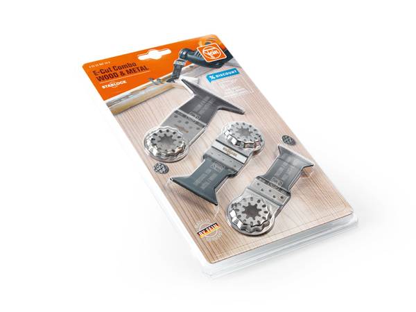 FEIN E-Cut Combo Starlock WOOD & METAL, Aufnahme Starlock<br>