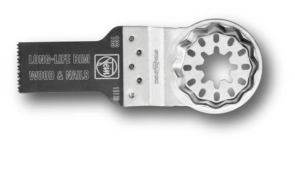 FEIN E-Cut Long-Life-Sägeblatt, Länge 34 mm, Breite 20 mm, VE 1 St, Aufnahme Starlock<br>