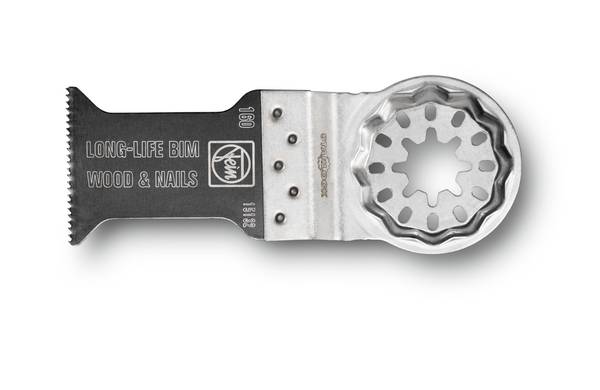 FEIN E-Cut Long-Life-Sägeblatt, Länge 50 mm, Breite 35 mm, VE 1 St, Aufnahme Starlock<br>