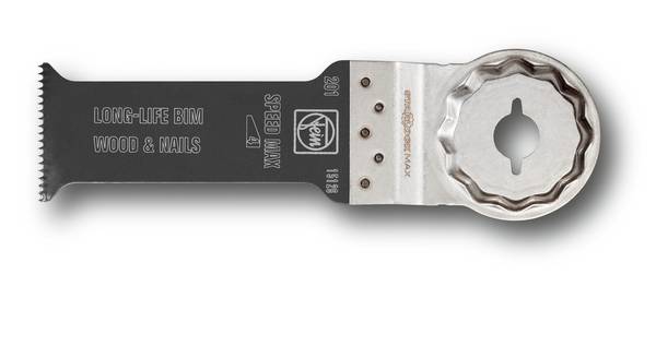 FEIN E-Cut Long-Life-Sägeblatt, Länge 78 mm, Breite 32 mm, VE 3 St, Aufnahme StarlockMax<br>