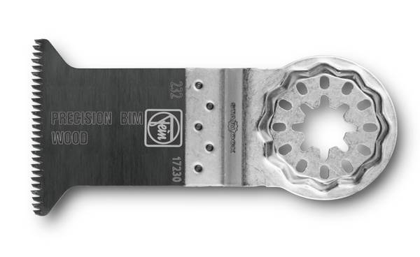 FEIN E-Cut Precision BIM-Sägeblatt, Länge 50 mm, Breite 50 mm, VE 3 St, Aufnahme Starlock<br>