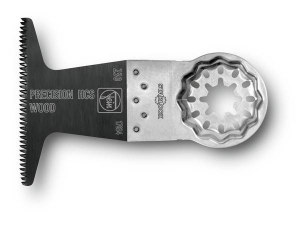 FEIN E-Cut Precision-Sägeblatt, Länge 50 mm, Breite 65 mm, VE 3 St, Aufnahme Starlock<br>
